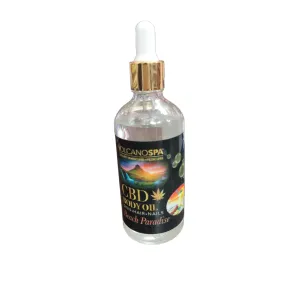 Volcano Spa CBD Body Oil Skin Hair Nails 4 oz