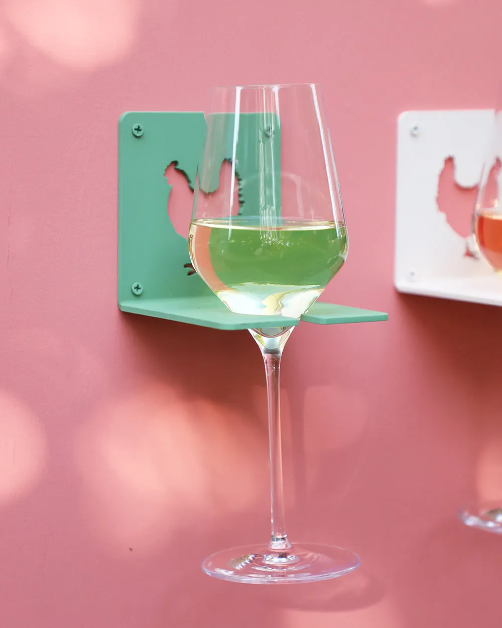 Wall-Mounted Wine Glass Holders