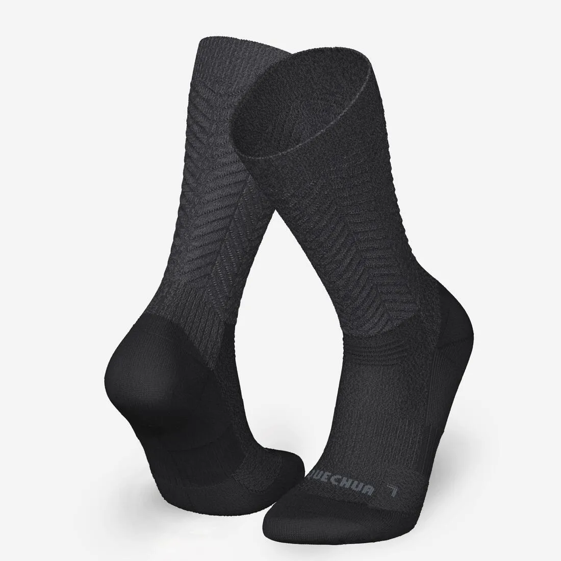Warm  Hiking Socks - SH500 ULTRA-WARM MID - 2 Pairs