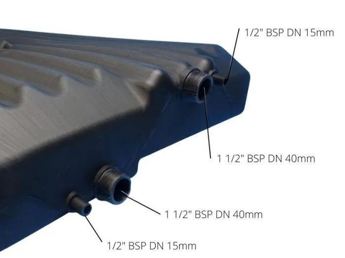 Water Tank 110L Universal Water Tank  - Fresh or Grey Water