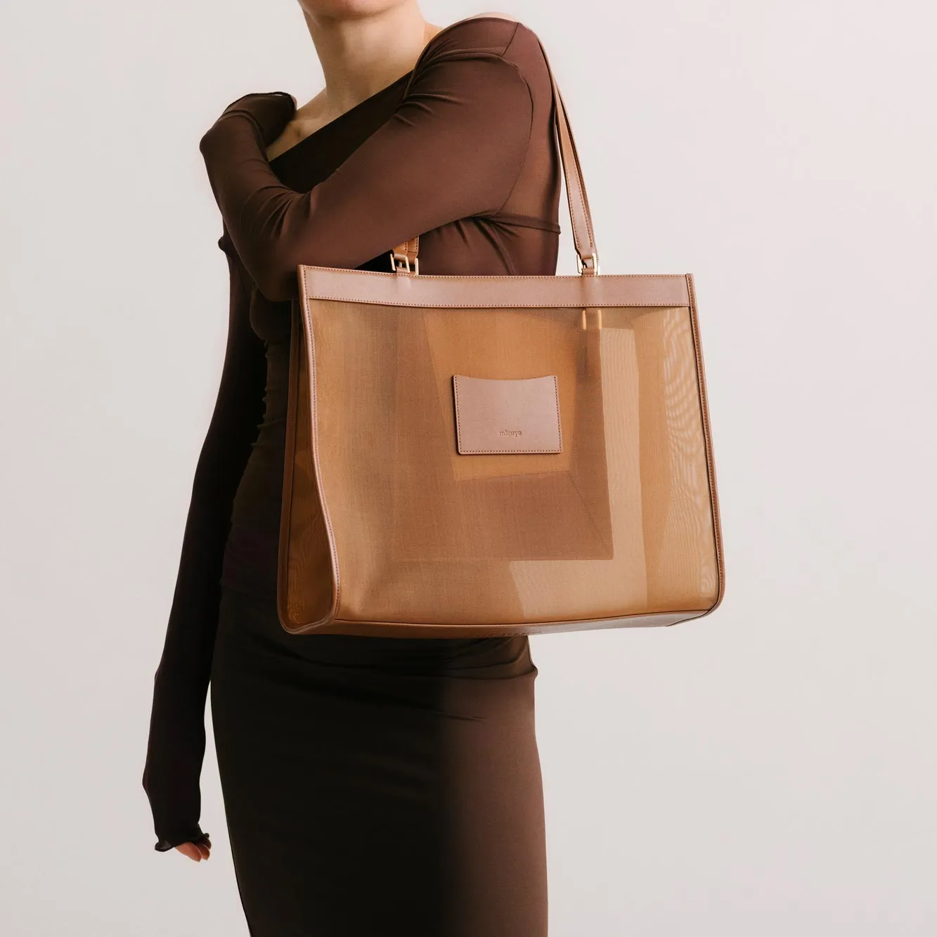 Wayfarer Tote - Chocolate