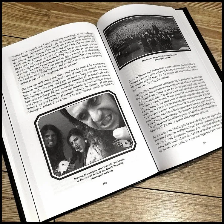 WOLVES WHO WERE MEN: The History Of Moonspell BOOK