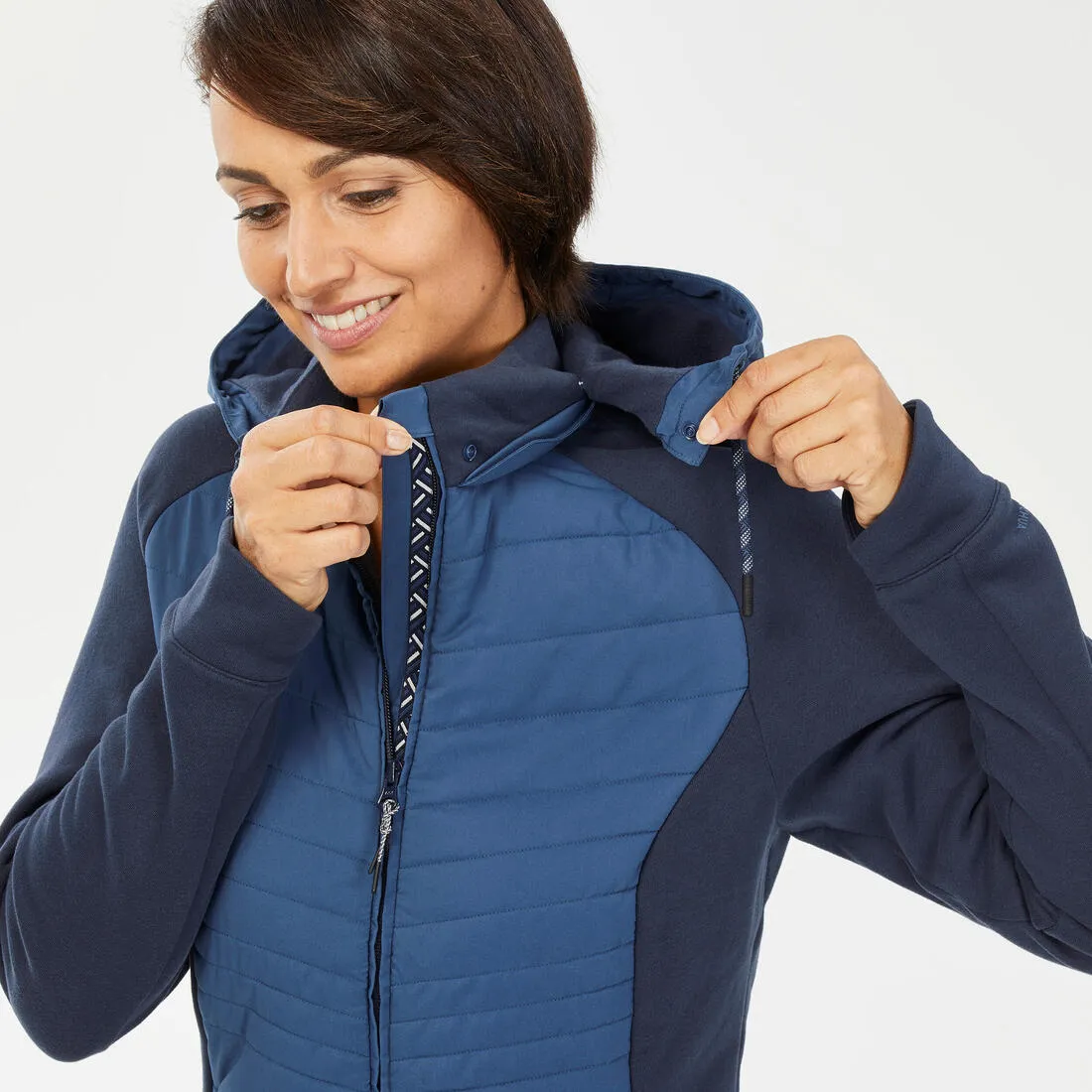 Women’s Hiking Hoodie - NH500 Hybrid