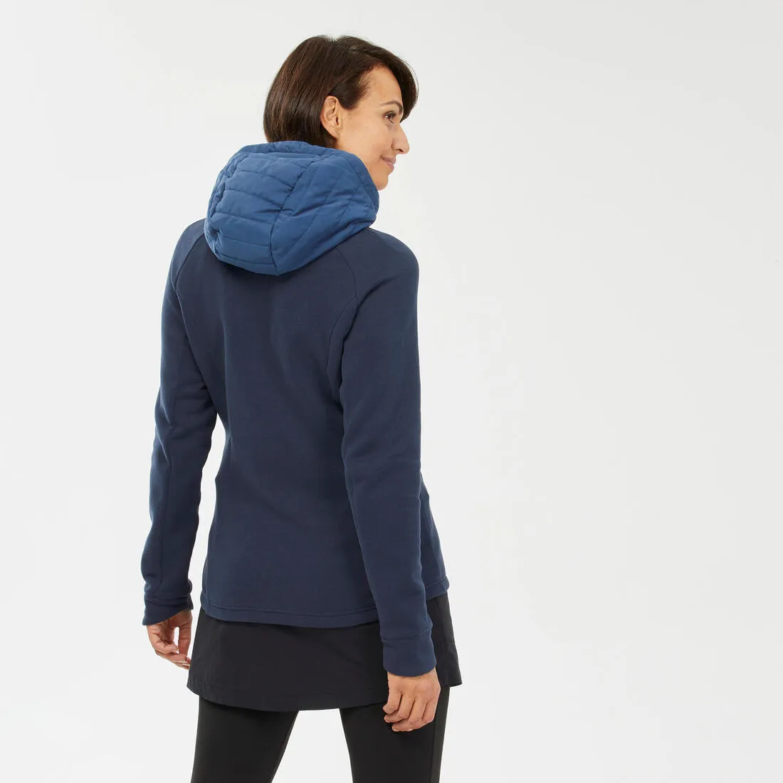 Women’s Hiking Hoodie - NH500 Hybrid