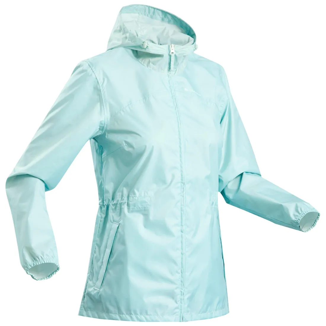 Women's Windproof and Water-repellent Hiking Jacket - Raincut Full Zip