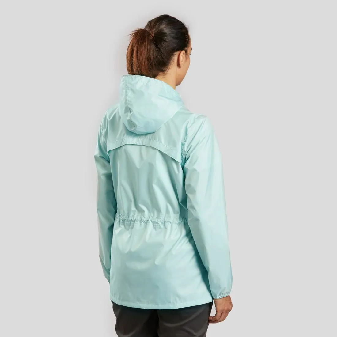 Women's Windproof and Water-repellent Hiking Jacket - Raincut Full Zip
