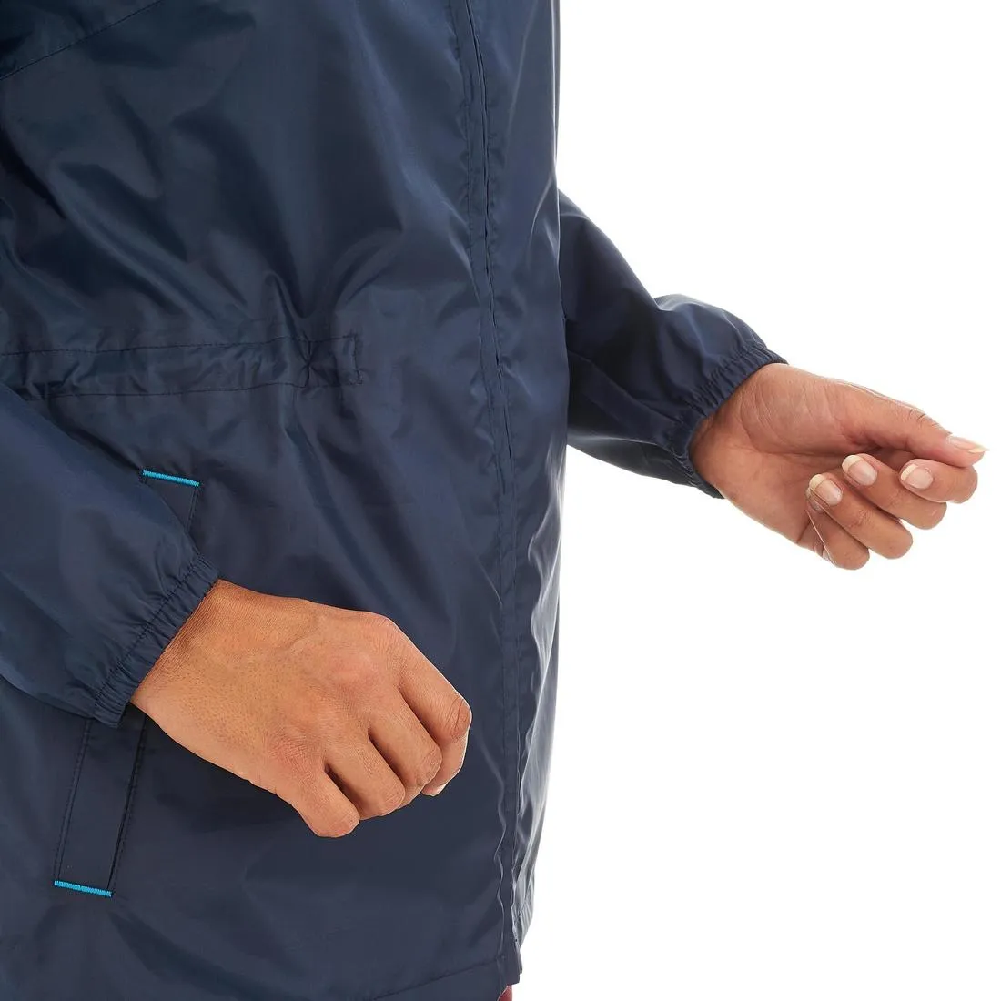 Women's Windproof and Water-repellent Hiking Jacket - Raincut Full Zip