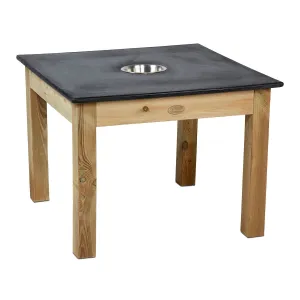 Wooden Chalkboard Table
