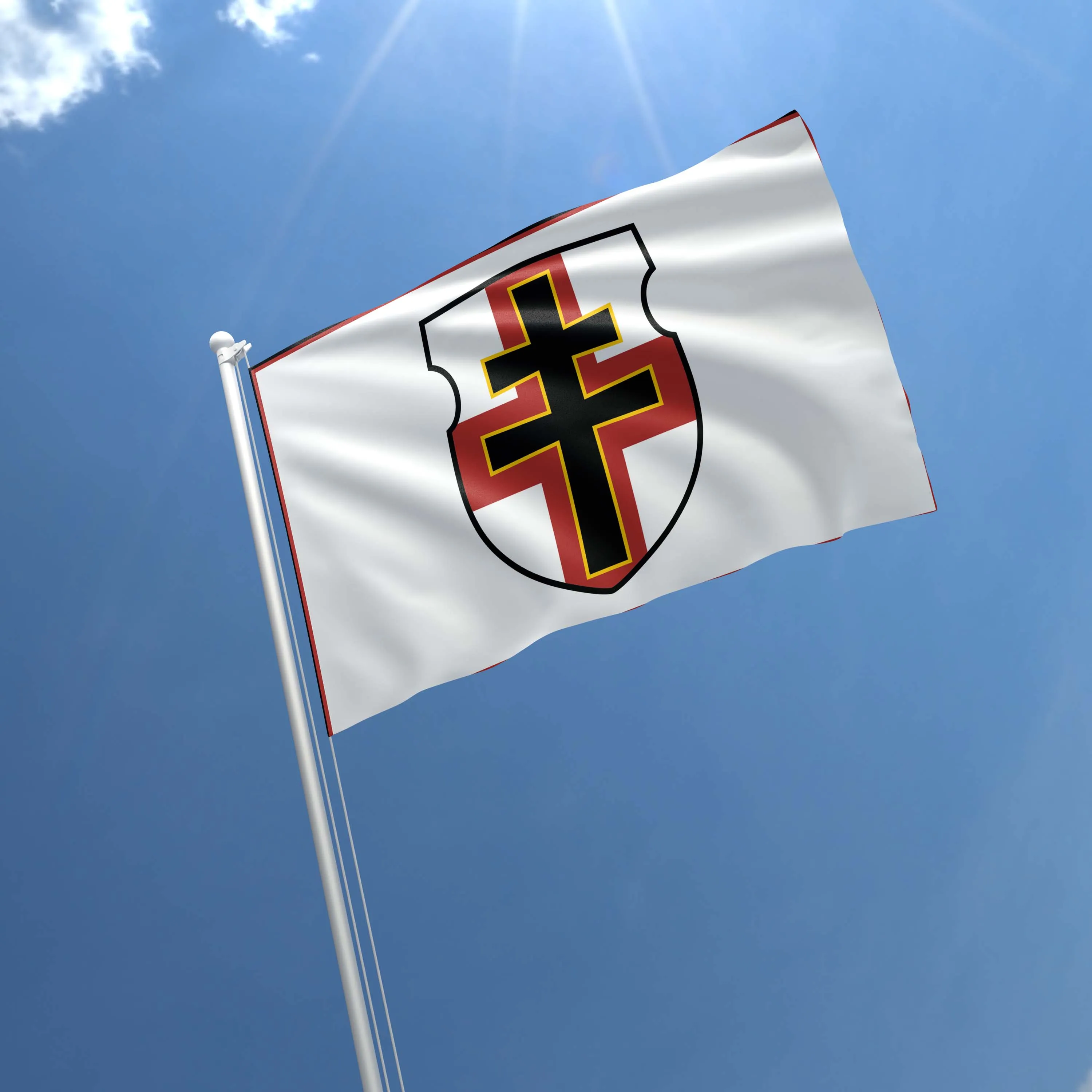 Young Front Belarus Flag Banner